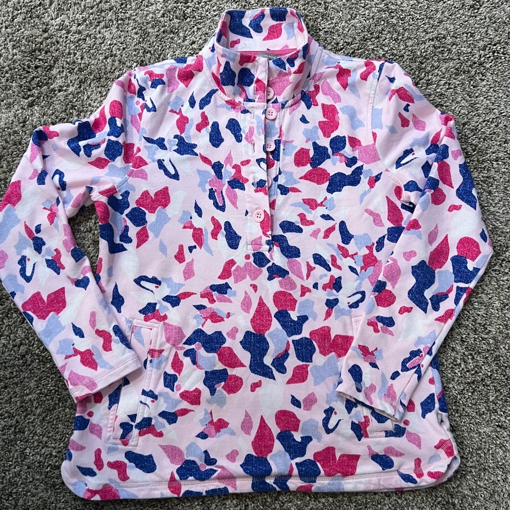 T BY TALBOTS MOCK NECK PULLOVER